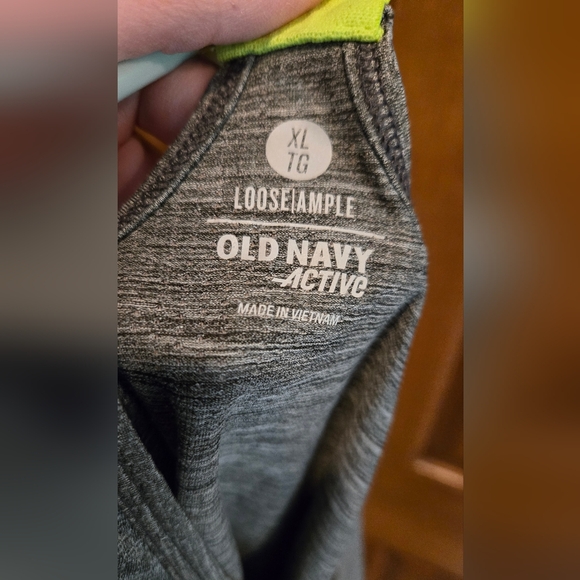 Old Navy, Women's size XL, Active Tank Top, Barely Worn, Perfect Shape, Grey - Picture 5 of 7